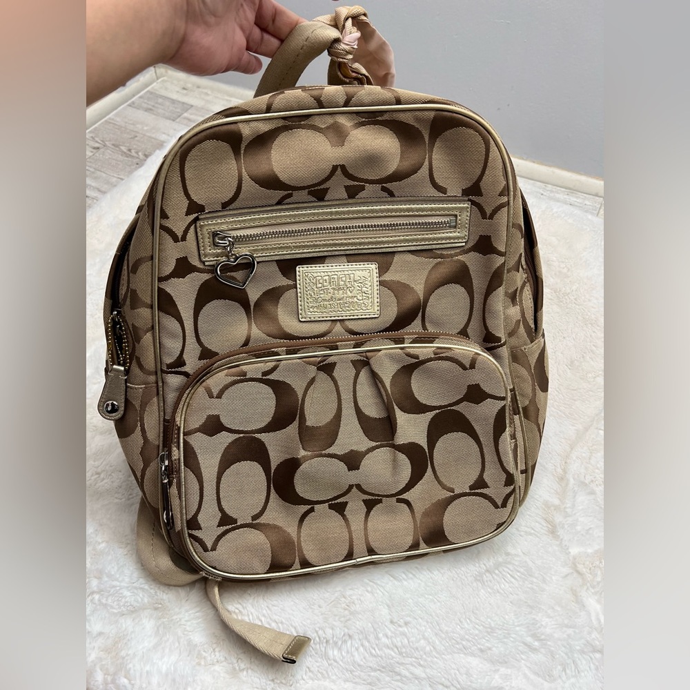 Coach mini backpack